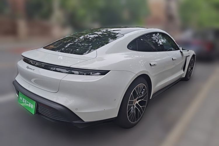 Used Porsche Taycan 2024 Taycan 4 Rear Right 45 Deg
