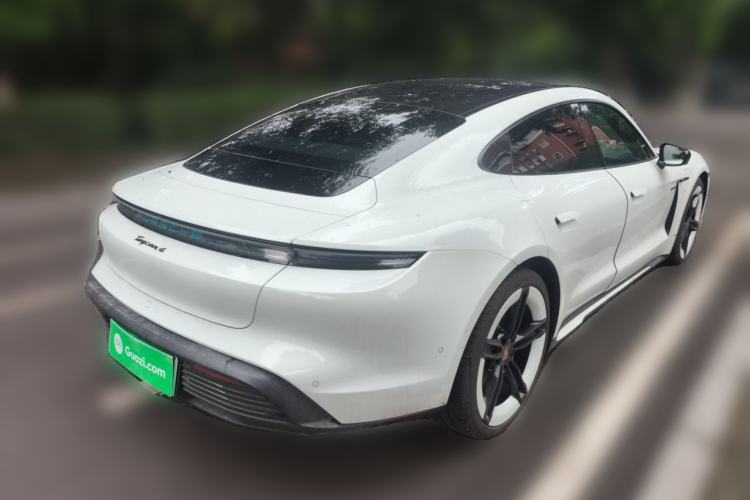 Used Porsche Taycan 2024 Taycan 4 Rear Right 45 Deg
