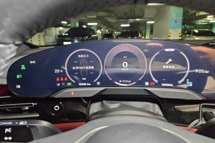 Used Porsche Taycan 2025 Taycan Instrument Cluster
