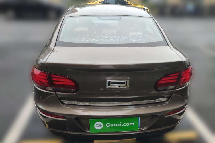 Used Qoros 3 2014 Sedan 1.6L Automatic Zhiyue Model Rear