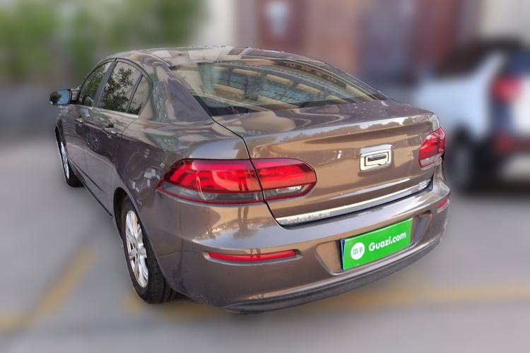 Used Qoros 3 2014 Sedan 1.6L Automatic Zhiyue Enhanced Model Rear Left 45 Deg