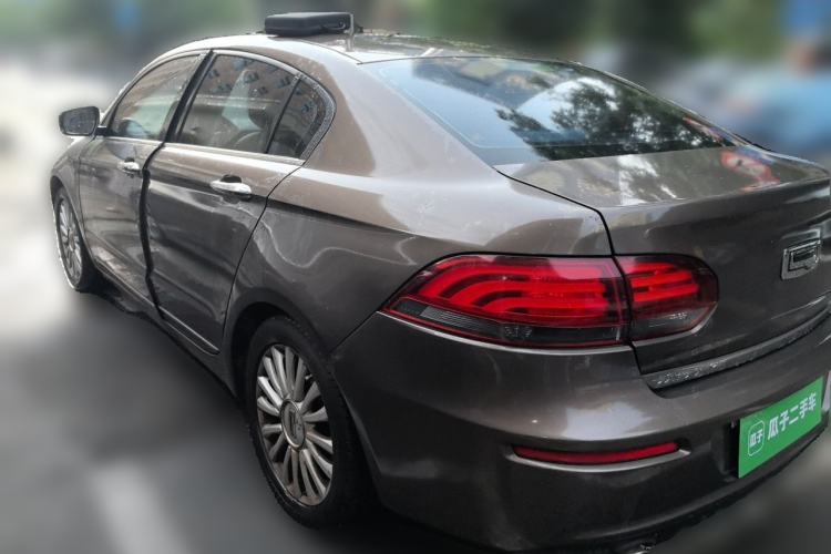 Used Qoros 3 2014 Sedan 1.6T Automatic ZhiZhen Model Rear Left 45 Deg