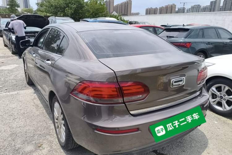 Used Qoros 3 2014 Sedan 1.6T Automatic ZhiZhen Model Rear Left 45 Deg