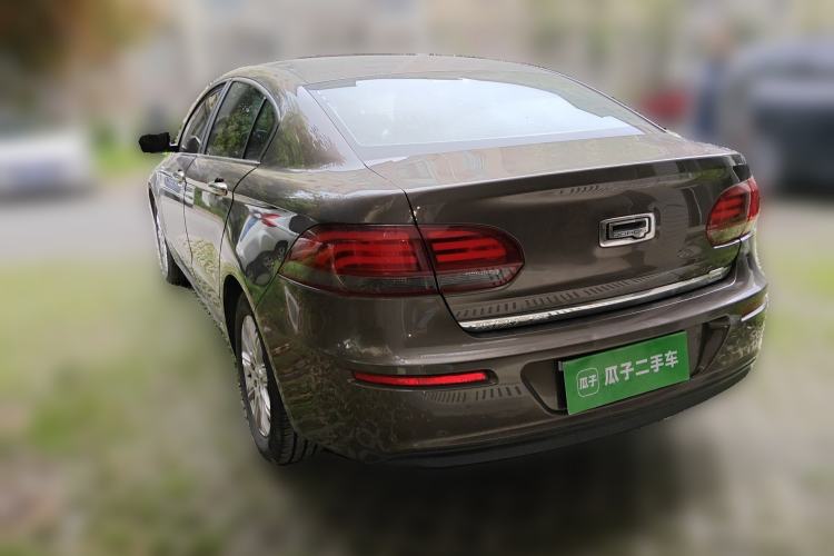 Used Qoros 3 2014 Sedan 1.6L Automatic Zhiyue Model Rear Left 45 Deg