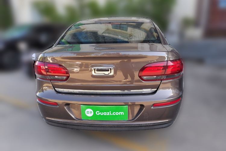 Used Qoros 3 2014 Sedan 1.6L Automatic Zhiyue Enhanced Model Rear