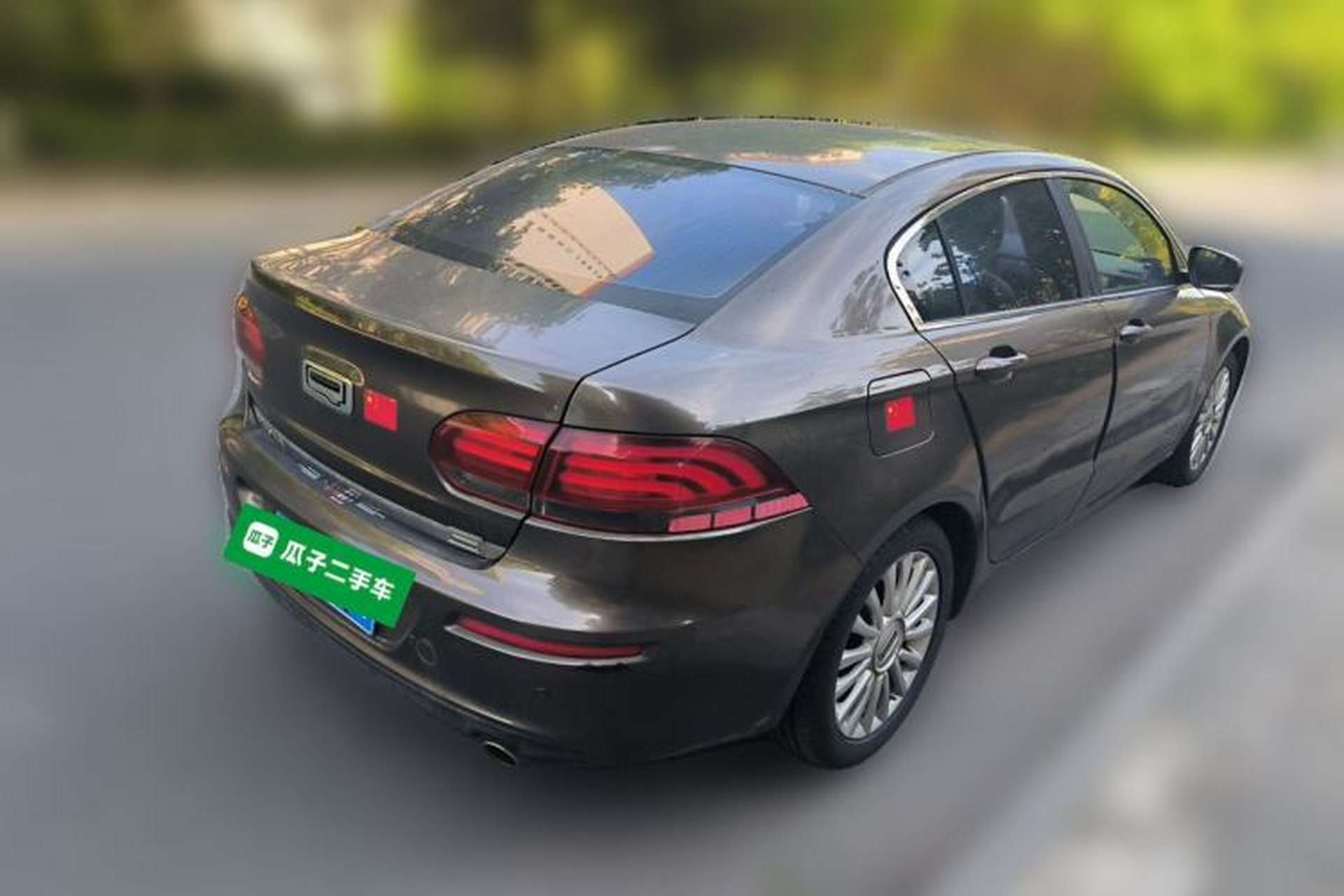 Used Qoros 3 2014 Sedan 1.6T Automatic Zhiyue Model Rear Right 45 Deg