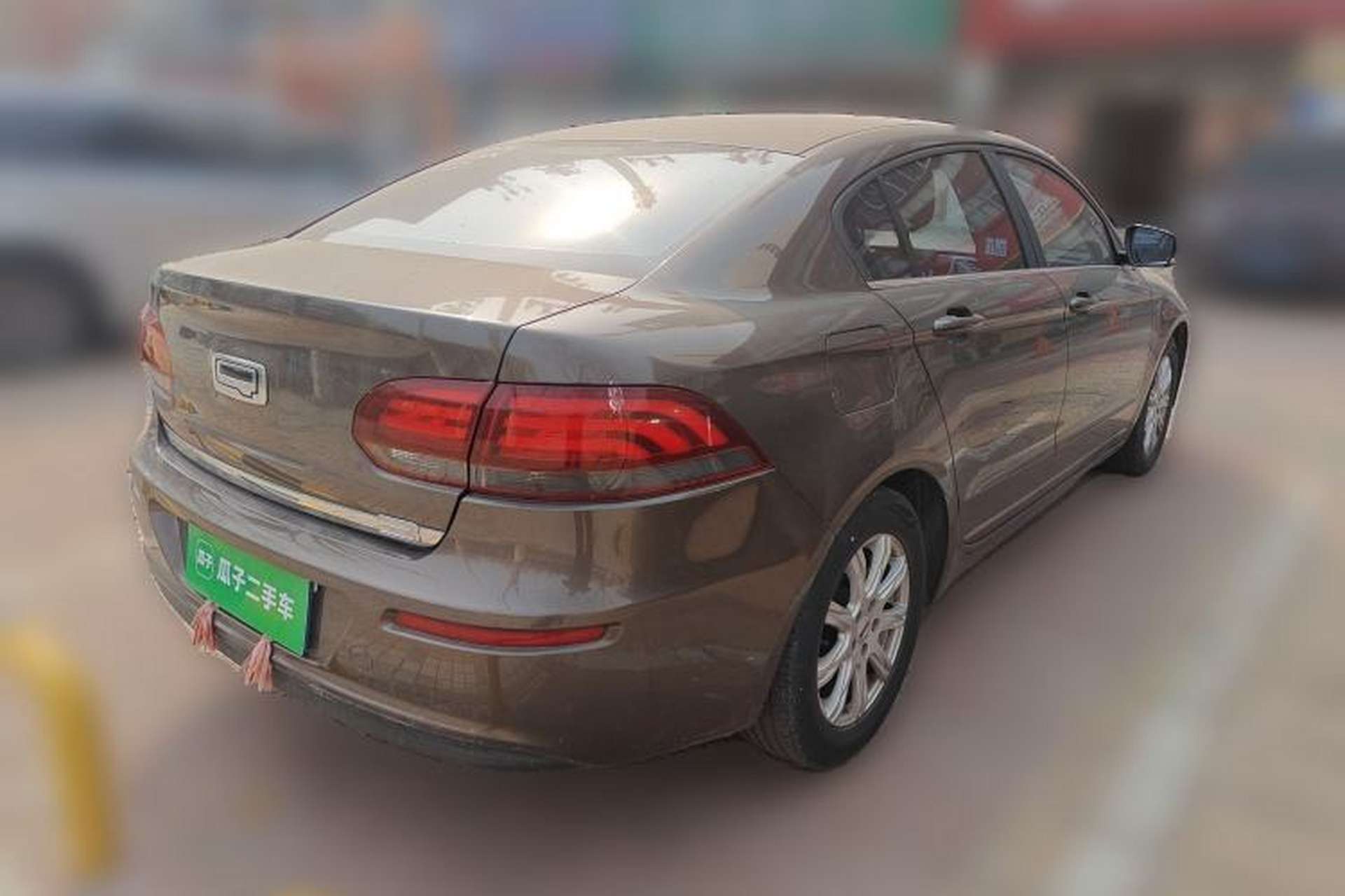 Used Qoros 3 2014 Sedan 1.6L Manual Zhiyue Model Rear Right 45 Deg