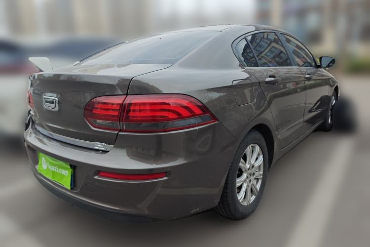 Used Qoros 3 2014 Sedan 1.6L Automatic Zhiyue Enhanced Model Rear Right 45 Deg