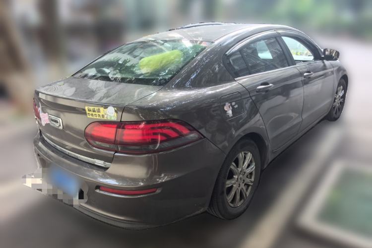 Used Qoros 3 2014 Sedan 1.6L Automatic Zhiyue Model Rear Right 45 Deg