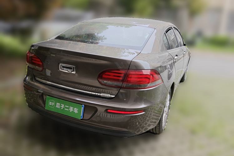 Used Qoros 3 2014 Sedan 1.6L Automatic Zhiyue Model Rear Right 45 Deg