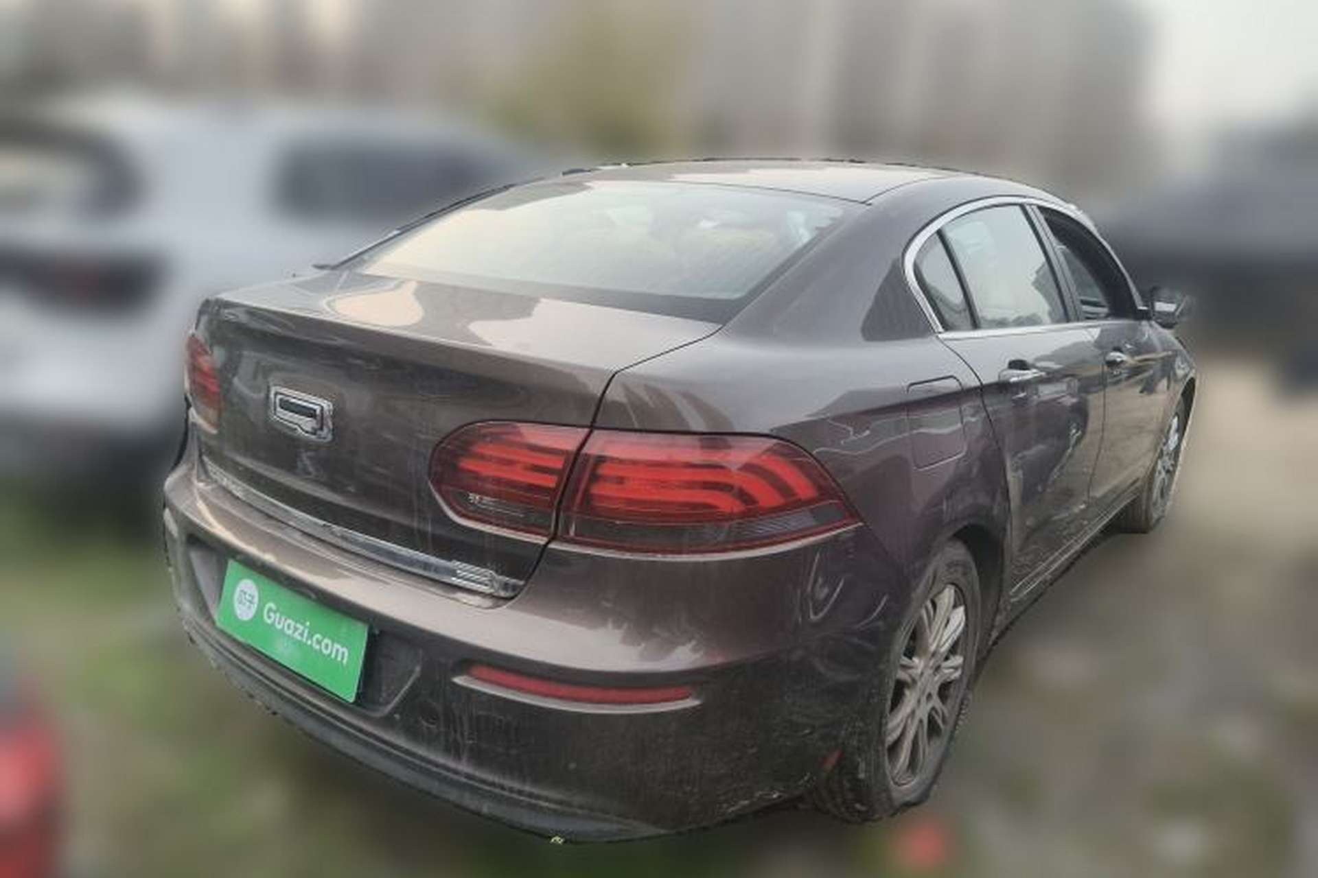 Used Qoros 3 2014 Sedan 1.6L Automatic Zhiyue Enhanced Model Rear Right 45 Deg