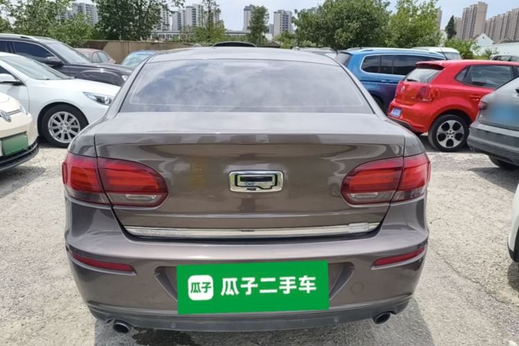 Used Qoros 3 2014 Sedan 1.6T Automatic ZhiZhen Model Rear