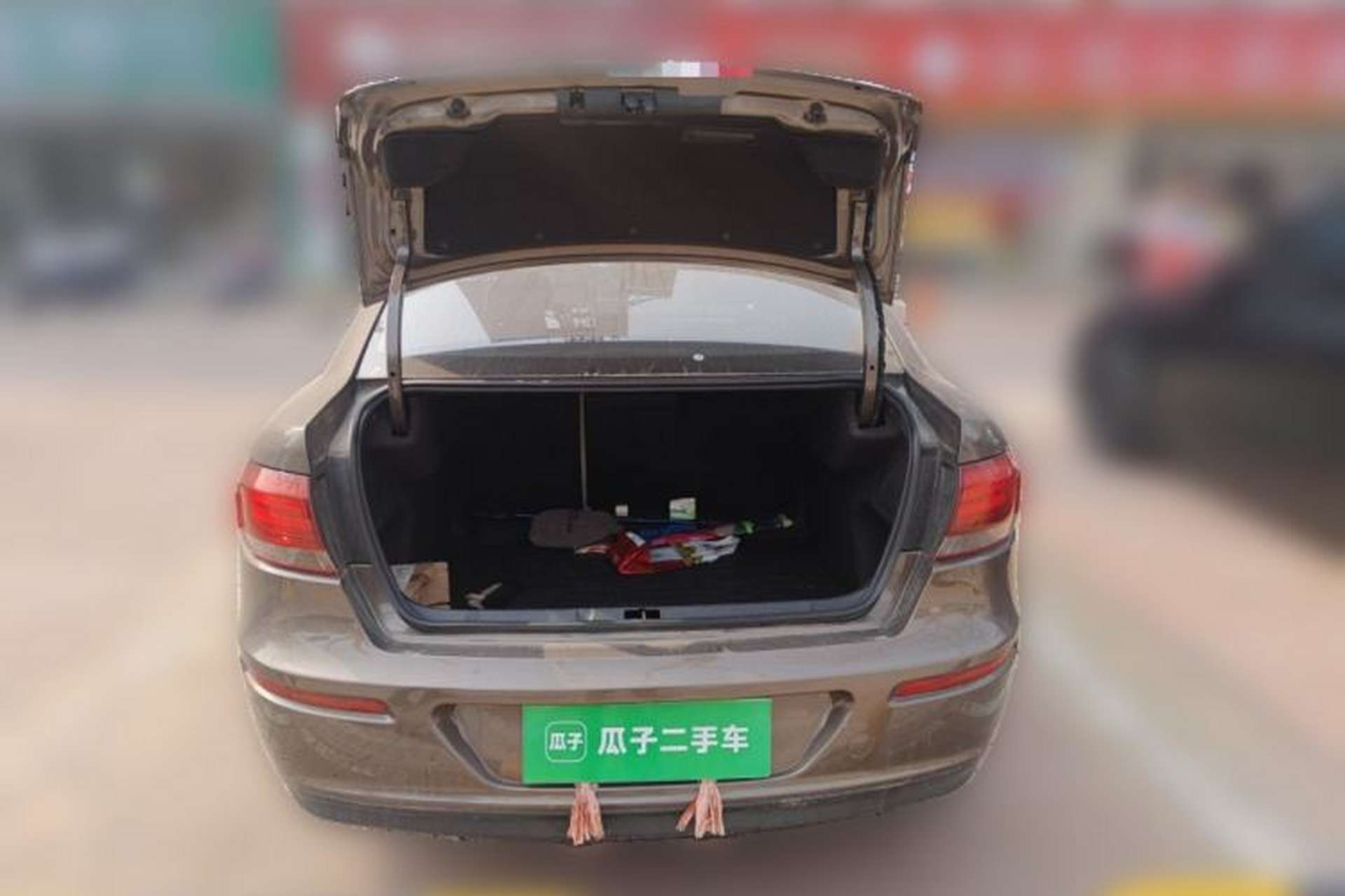 Used Qoros 3 2014 Sedan 1.6L Manual Zhiyue Model Trunk