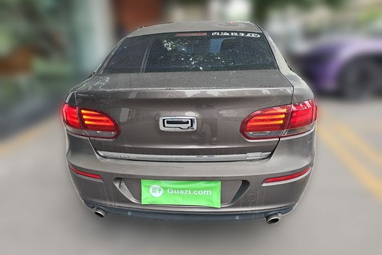 Used Qoros 3 2014 Sedan 1.6T Automatic ZhiZhen Model Rear