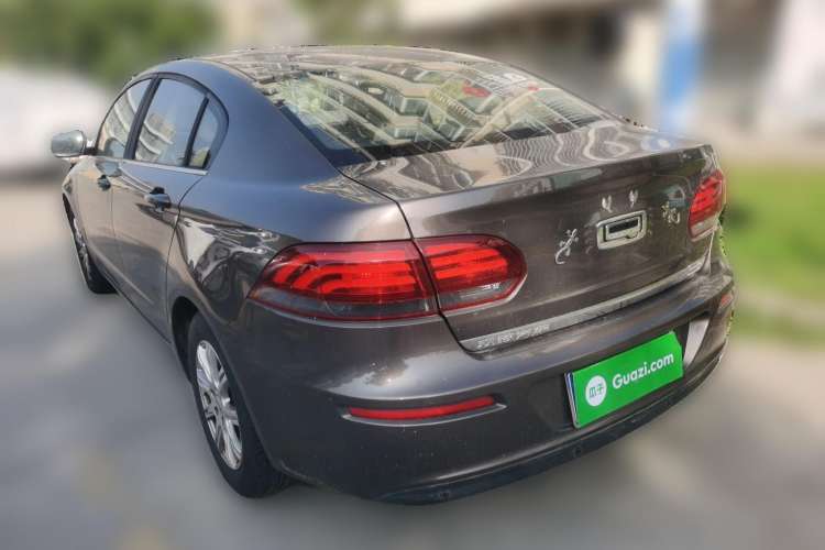 Used Qoros 3 2014 Sedan 1.6L Automatic Zhiyue Model Rear Left 45 Deg