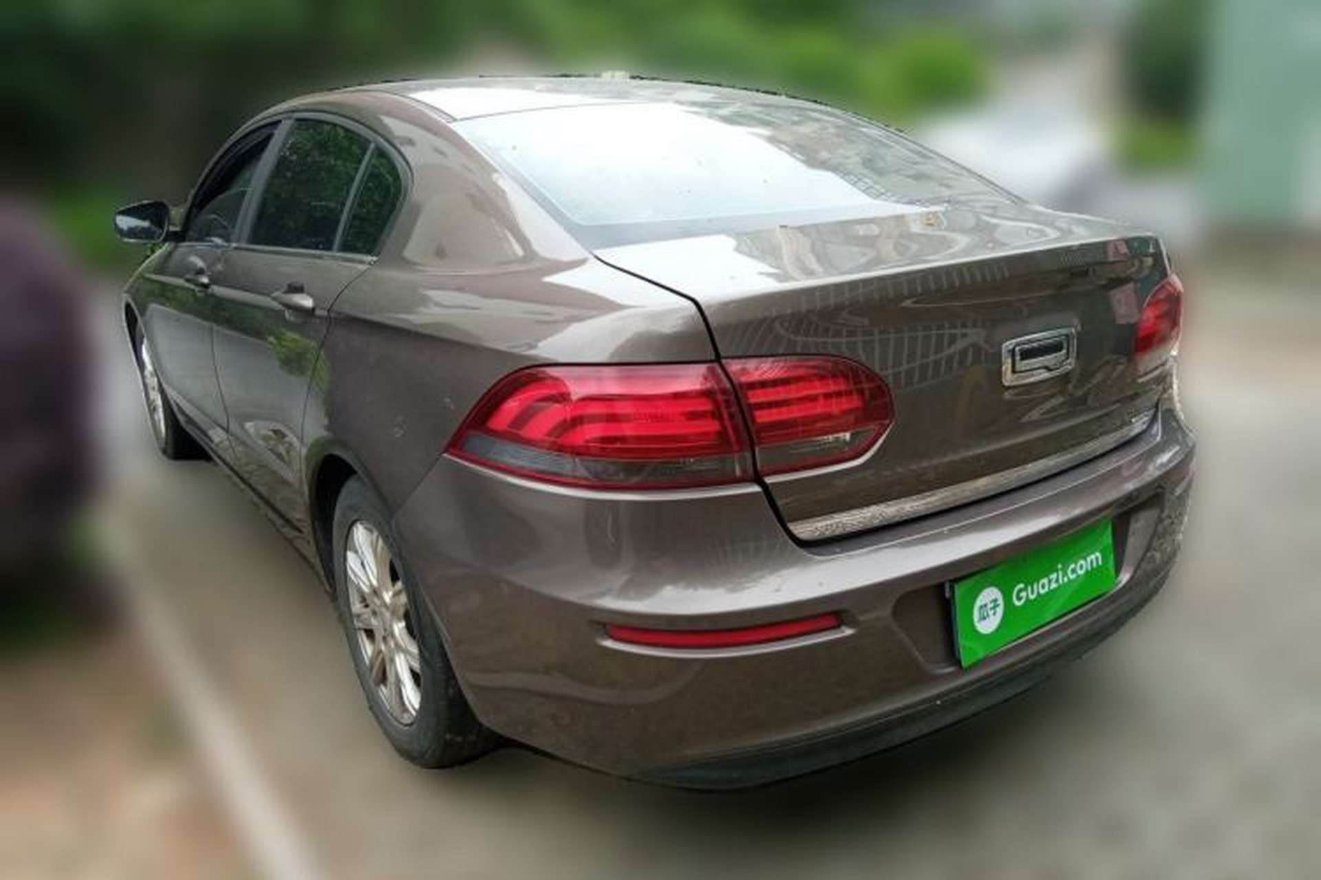 Used Qoros 3 2014 Sedan 1.6L Automatic Zhiyue Model Rear Left 45 Deg