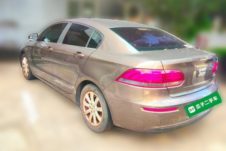 Used Qoros 3 2014 Sedan 1.6L Automatic Zhiyue Model Rear Left 45 Deg