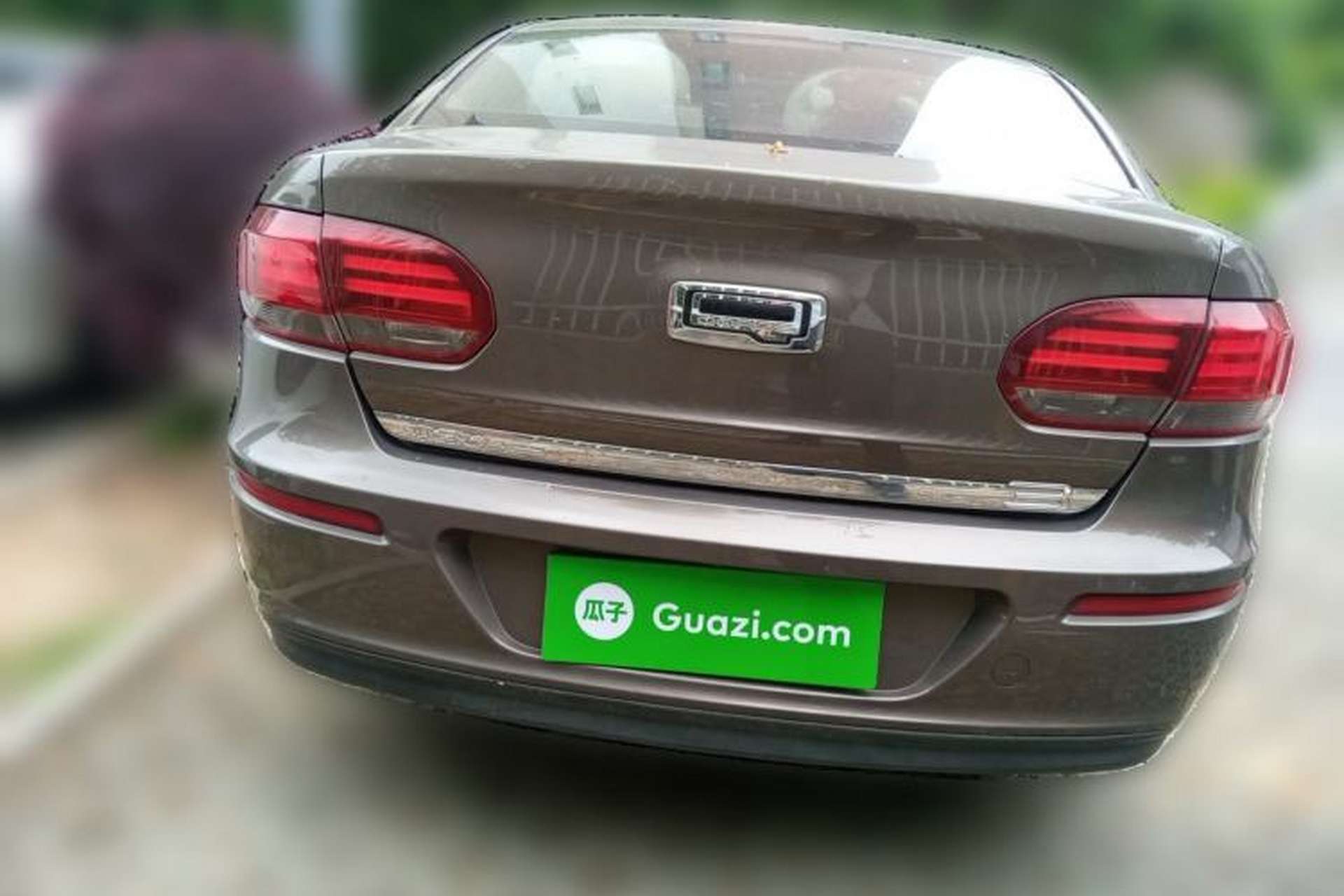 Used Qoros 3 2014 Sedan 1.6L Automatic Zhiyue Model Rear