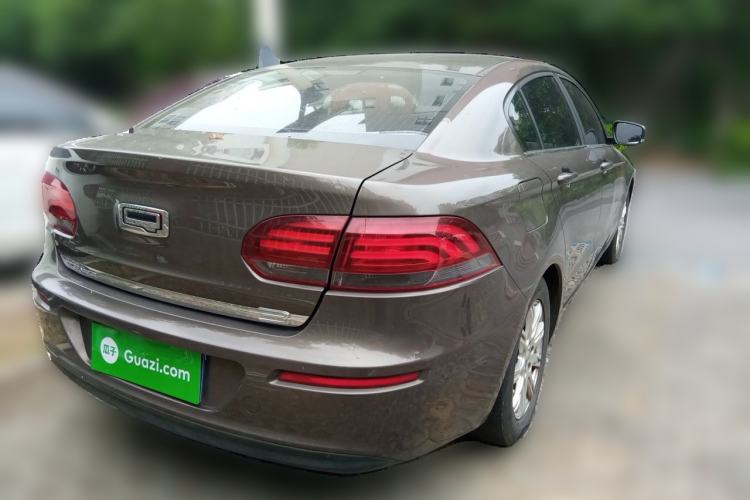Used Qoros 3 2014 Sedan 1.6L Automatic Zhiyue Model Rear Right 45 Deg