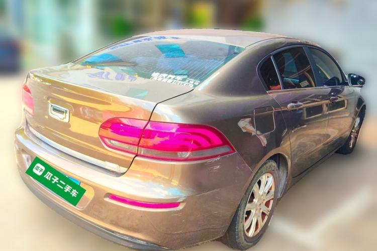 Used Qoros 3 2014 Sedan 1.6L Automatic Zhiyue Model Rear Right 45 Deg