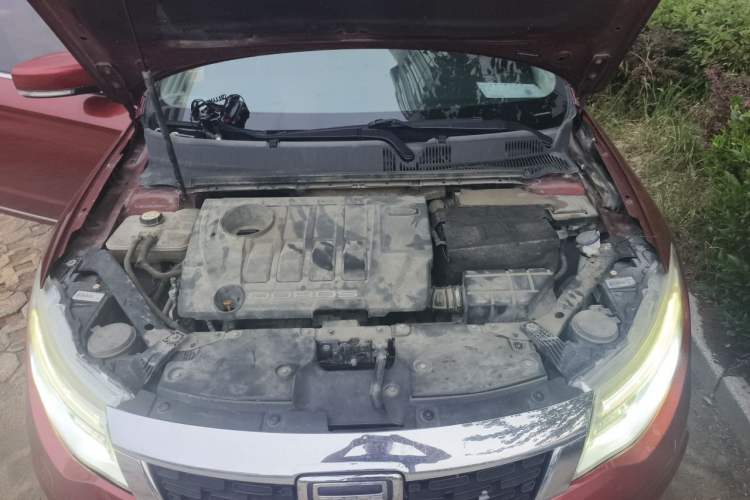 Used Qoros 3 2014 Hatchback 1.6T Automatic ZhiZhen Model Engine Bay