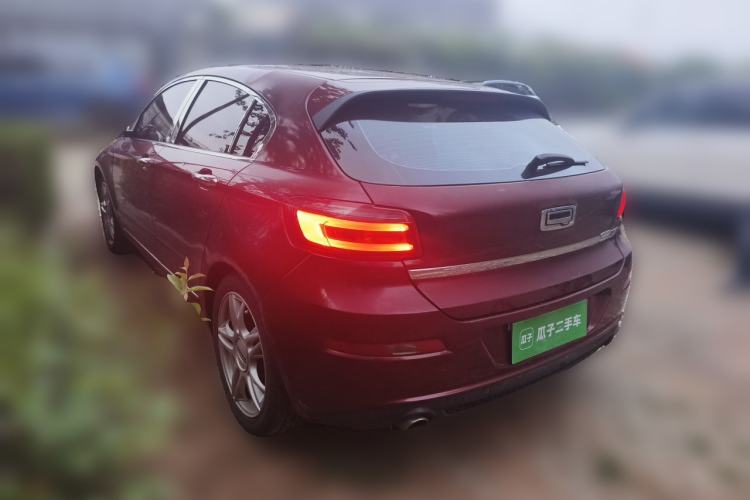 Used Qoros 3 2014 Hatchback 1.6T Automatic ZhiZhen Model Rear Left 45 Deg