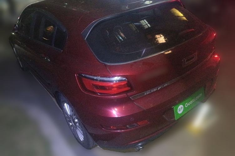 Used Qoros 3 2014 Hatchback 1.6T Automatic Zhiyue Enhanced Model Rear Left 45 Deg