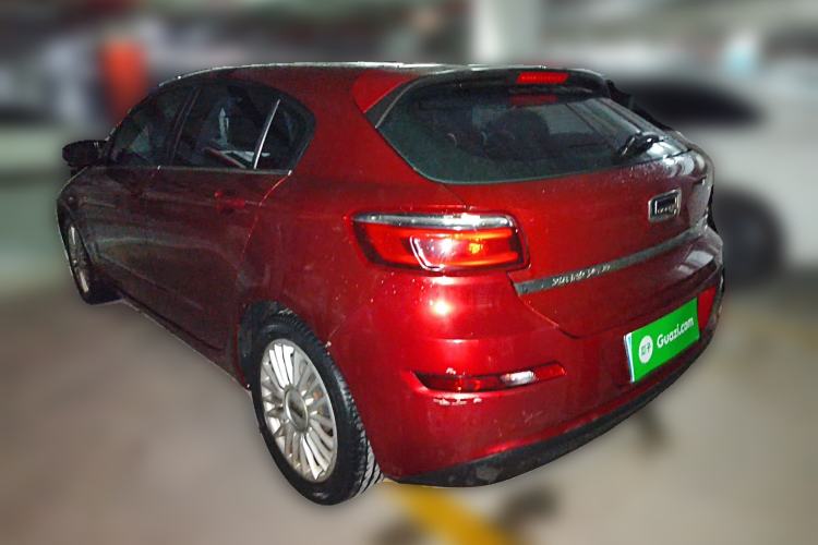 Used Qoros 3 2014 Hatchback 1.6L Automatic Zhiyue Enhanced Model Rear Left 45 Deg