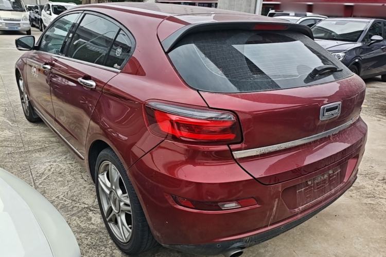 Used Qoros 3 2014 Hatchback 1.6T Automatic ZhiZhen Model Rear Left 45 Deg