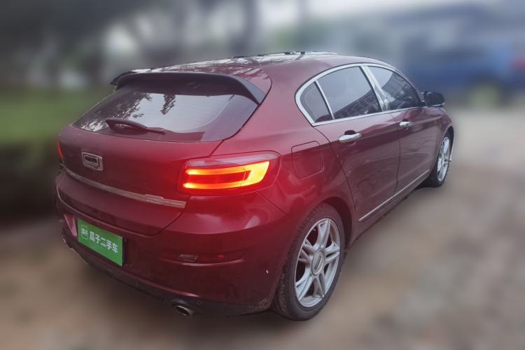 Used Qoros 3 2014 Hatchback 1.6T Automatic ZhiZhen Model Rear Right 45 Deg
