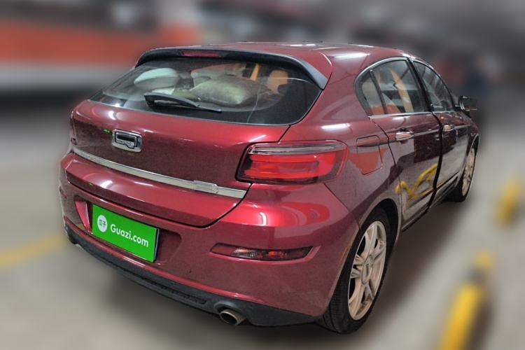 Used Qoros 3 2014 Hatchback 1.6T Automatic ZhiZhen Model Rear Right 45 Deg