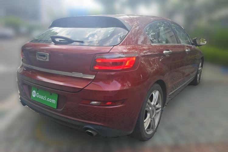 Used Qoros 3 2014 Hatchback 1.6T Automatic ZhiZhen Model Rear Right 45 Deg
