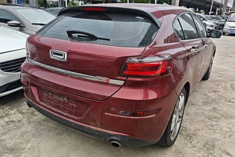 Used Qoros 3 2014 Hatchback 1.6T Automatic ZhiZhen Model Rear Right 45 Deg