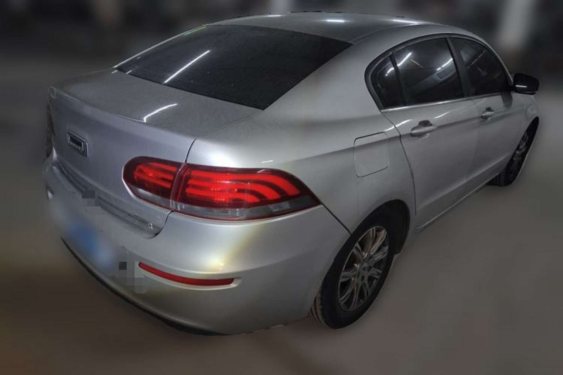 Used Qoros 3 2014 Sedan 1.6L Automatic Zhiyue Model Rear Right 45 Deg