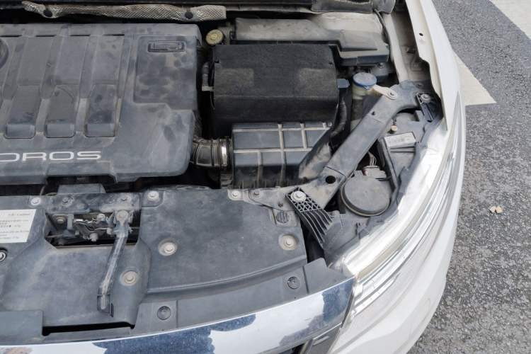 Used Qoros 3 2014 Hatchback 1.6T Automatic ZhiZhen Model Engine Bay Left