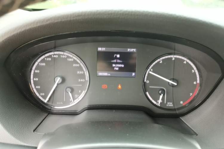 Used Qoros 3 2014 Hatchback 1.6T Automatic Zhiyue Enhanced Model Instrument Cluster