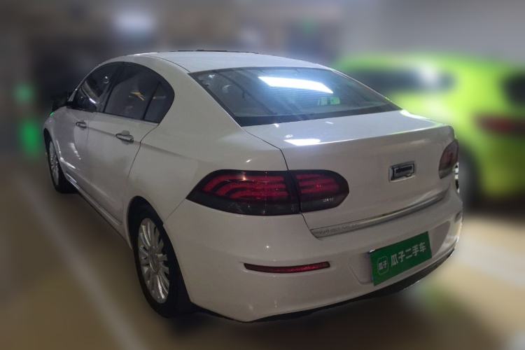 Used Qoros 3 2014 Sedan 1.6T Automatic ZhiZhen Model Rear Left 45 Deg