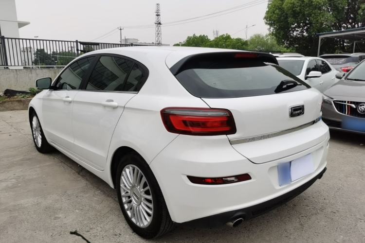 Used Qoros 3 2014 Hatchback 1.6T Automatic Zhiyue Enhanced Model Rear Left 45 Deg