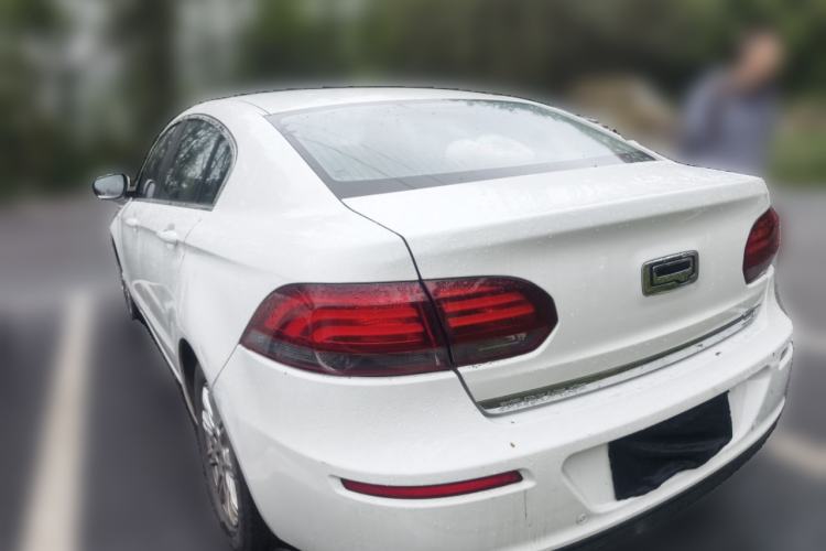Used Qoros 3 2014 Sedan 1.6L Automatic Zhiyue Model Rear Left 45 Deg
