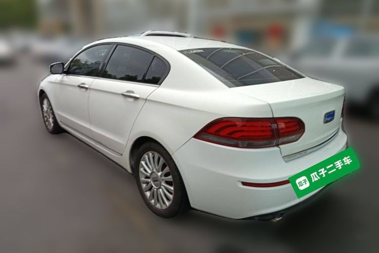 Used Qoros 3 2014 Sedan 1.6T Automatic ZhiZhen Model Rear Left 45 Deg