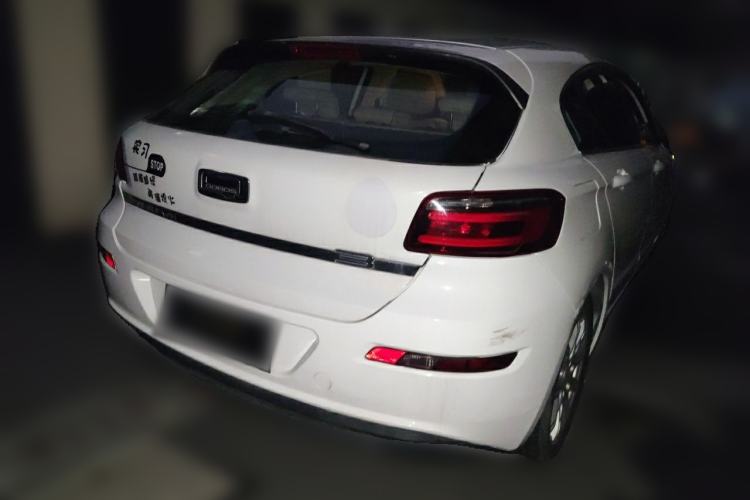 Used Qoros 3 2014 Hatchback 1.6L Automatic Zhiyue Model Rear Right 45 Deg