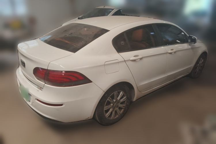 Used Qoros 3 2014 Sedan 1.6L Automatic Zhiyue Model Rear Right 45 Deg