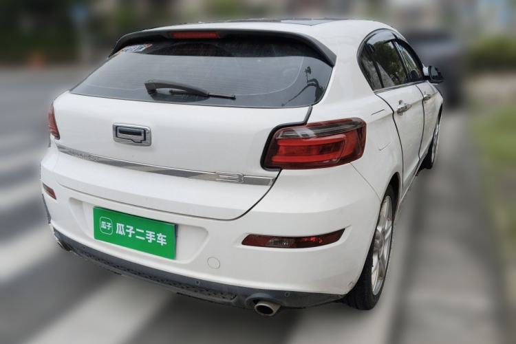 Used Qoros 3 2014 Hatchback 1.6T Automatic ZhiZhen Model Rear Right 45 Deg