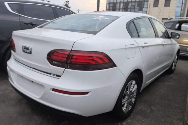 Used Qoros 3 2014 Sedan 1.6L Automatic Zhiyue Enhanced Model Rear Right 45 Deg