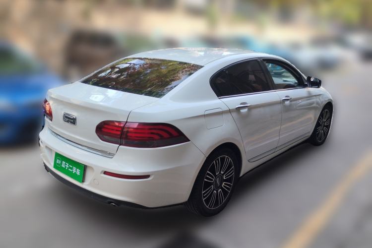 Used Qoros 3 2014 Sedan 1.6T Automatic ZhiZhen Model Rear Right 45 Deg