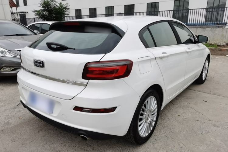 Used Qoros 3 2014 Hatchback 1.6T Automatic Zhiyue Enhanced Model Rear Right 45 Deg