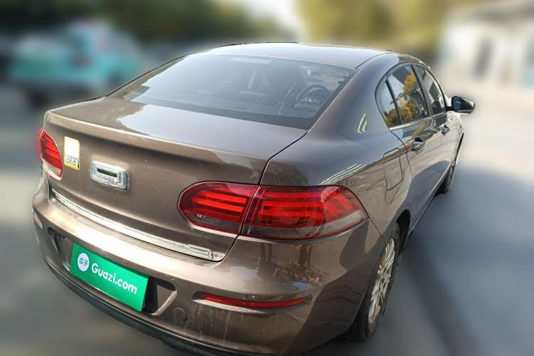 Used Qoros 3 2015 Sedan 1.6L Automatic ZhiXiang Model Rear Right 45 Deg