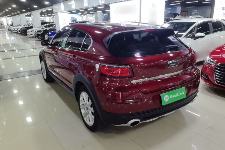 Used Qoros 3 2015 Urban SUV 1.6T Automatic ZhiKu Model Rear Left 45 Deg