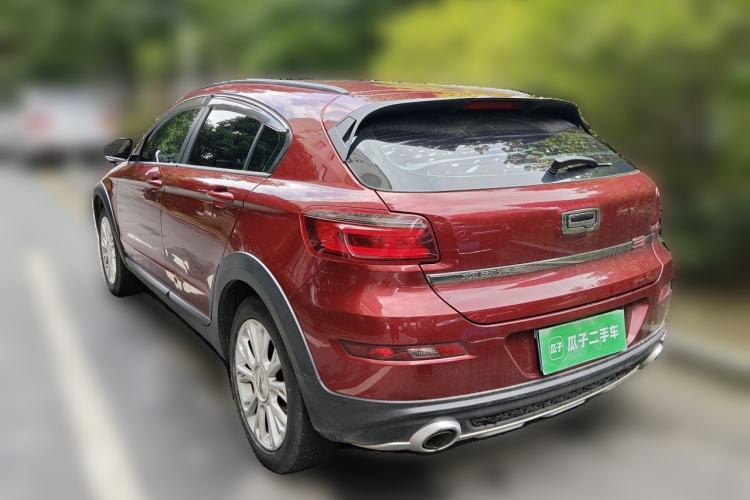 Used Qoros 3 2015 Urban SUV 1.6T Automatic ZhiKu Model Rear Left 45 Deg
