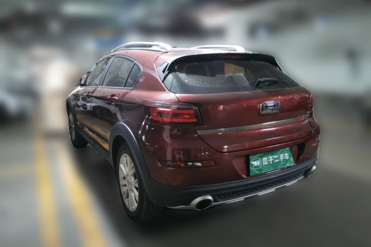 Used Qoros 3 2015 Urban SUV 1.6T Automatic ZhiKu Model Rear Left 45 Deg